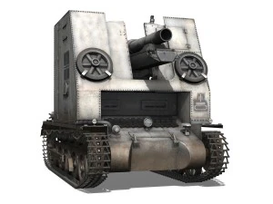 sturmpanzer1 - bison - 5pzdiv 3D Model