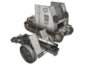 sturmpanzer1 - bison - 5pzdiv 3D Model