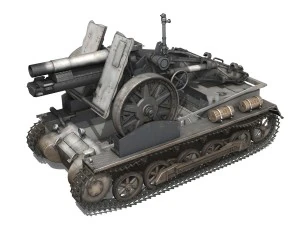 sturmpanzer1 - bison - 5pzdiv 3D Model