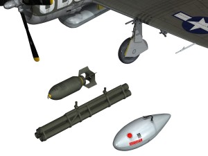 republic p-47 thunderbolt - oh johnnie 3D Модель