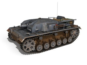 stug iii - ausfb - stug abt 191 Modello 3D