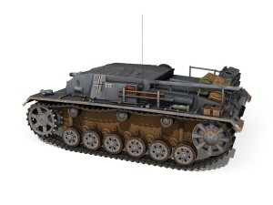 stug iii - ausfb - stug abt 191 Modello 3D