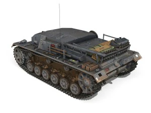 stug iii - ausfb - stug abt 191 3D Model