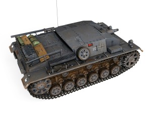 stug iii - ausfb - stug abt 191 Modello 3D