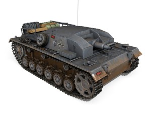 stug iii - ausfb - stug abt 191 Modello 3D