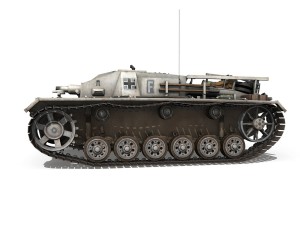 stug iii - ausf d - stug abt 197 3D 模型