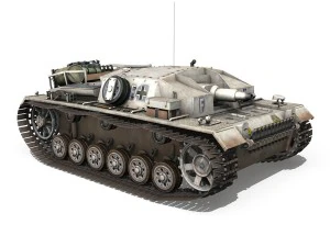 stug iii - ausf d - stug circa 197 Modello 3D