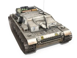 stug iii - ausf d - stug circa 197 Modello 3D