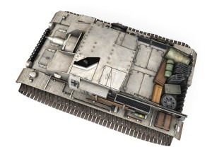 stug iii - ausf d - stug abt 197 3D 模型