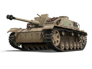 stug iii - ausfg - 1024 - early production 3D-Modell