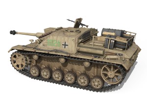 stug iii - ausfg - 1024 - early production 3D-Modell