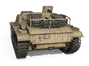 stug iii - ausfg - 1024 - early production 3D-Modell