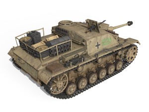 stug iii - ausfg - 1024 - early production 3D-Modell