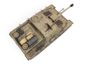 stug iii - ausfg - 1024 - early production 3D-Modell