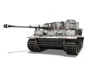 panzer vi - tiger - 231 - early production 3D 模型