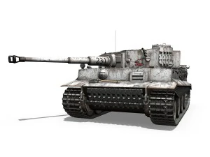 panzer vi - tiger - 231 - early production 3D Model
