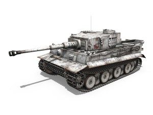 panzer vi - tiger - 231 - early production 3D 模型