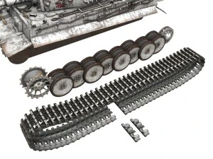 panzer vi - tiger - 231 - early production 3D Model