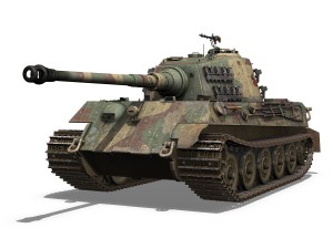 panzerkampfwagen vi - ausf b - tiger ii - 124 3Dモデル