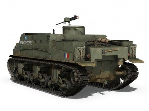 m7 priest - franche-comte 3D 模型
