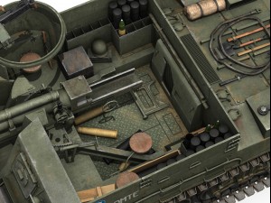 m7 priest - franche-comte 3D 模型
