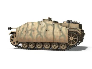 stug iii - ausfg - 10 - early production 3D Model