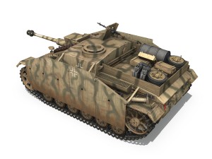 stug iii - ausfg - 10 - early production Modelo 3D