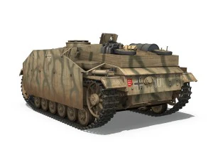 stug iii - ausfg - 10 - early production 3D Model