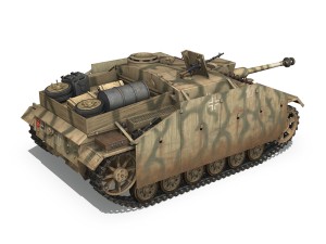 stug iii - ausfg - 10 - early production Modelo 3D