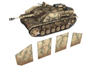 stug iii - ausfg - 10 - early production Modelo 3D