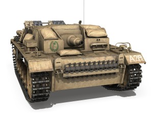 stug iii - ausfd - dak 3D Model