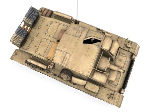 stug iii - ausfd - dak 3D Model