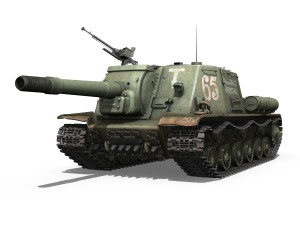 isu 152 - 65 - soviet heavy self-propelled Modelo 3D