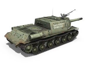 isu 152 - 65 - soviet heavy self-propelled Modelo 3D