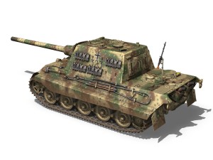 sdkfz 186 jagdtiger - 323 Model 3D