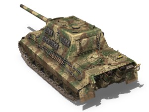 sdkfz 186 jagdtiger - 323 Model 3D