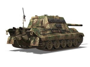 sdkfz 186 jagdtiger - 323 Model 3D
