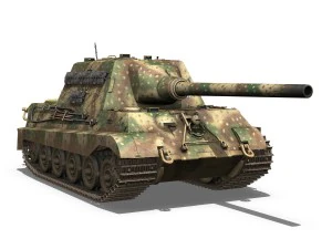 sdkfz 186 jagdtiger - 323 3D Model