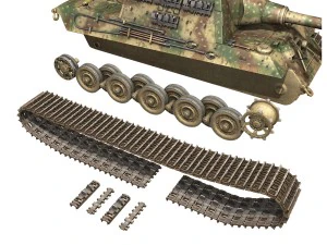 sdkfz 186 jagdtiger - 323 3D Model