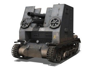 sturmpanzer 1 - bison - alter fritz - 2pzdiv 3D Модель