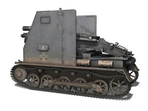 sturmpanzer 1 - bison - alter fritz - 2pzdiv 3D Model