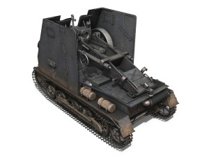 sturmpanzer 1 - bison - alter fritz - 2pzdiv 3D Модель