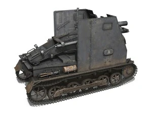 sturmpanzer 1 - bison - alter fritz - 2pzdiv 3D Model