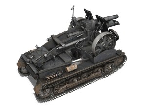 sturmpanzer 1 - bison - alter fritz - 2pzdiv 3D Модель
