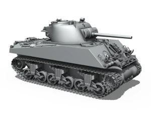 m4a3 - sherman 3D Model