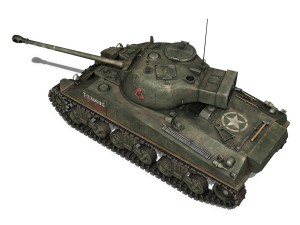 sherman mk vc firefly - tryniec Modelo 3D