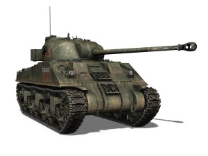 sherman mk vc firefly - tryniec Modelo 3D