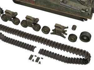 sherman mk vc firefly - tryniec Modelo 3D