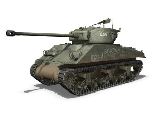 m4a2 sherman - 288 - russia 3D Model
