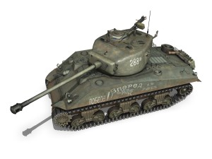 m4a2 sherman - 288 - russia Modello 3D